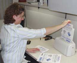using a dahle folder